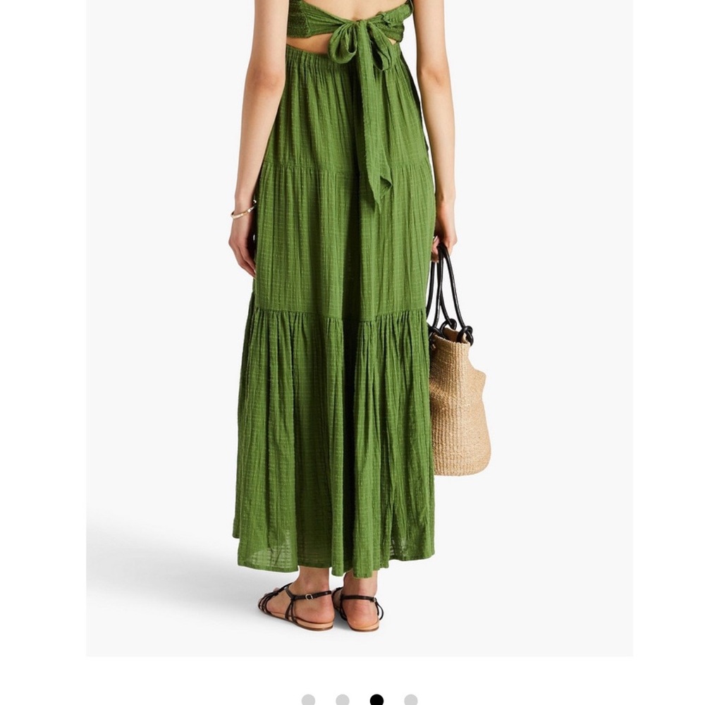 Veronica Beard Olive Textured Dress - Picture 2 of 7